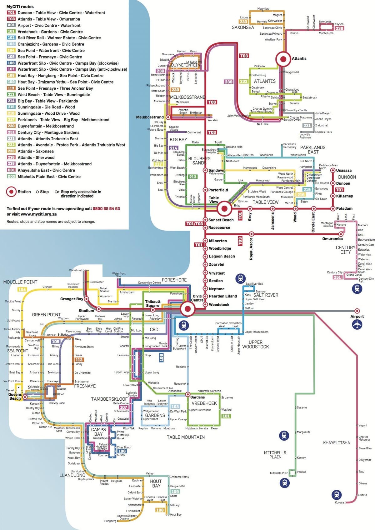 χάρτης της myciti