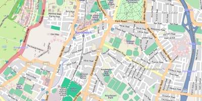 Χάρτης της rondebosch Πόλη: Κέιπ τάουν
