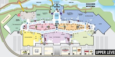 Χάρτης της canal walk χάρτη Cape Town