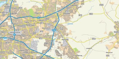 Χάρτης της kuilsriver Κέιπ Τάουν