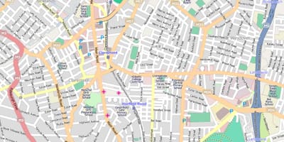 Χάρτης της lansdowne Κέιπ Τάουν