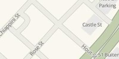 Χάρτης της rose street Cape Town