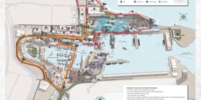 Χάρτης της v&a waterfront mall